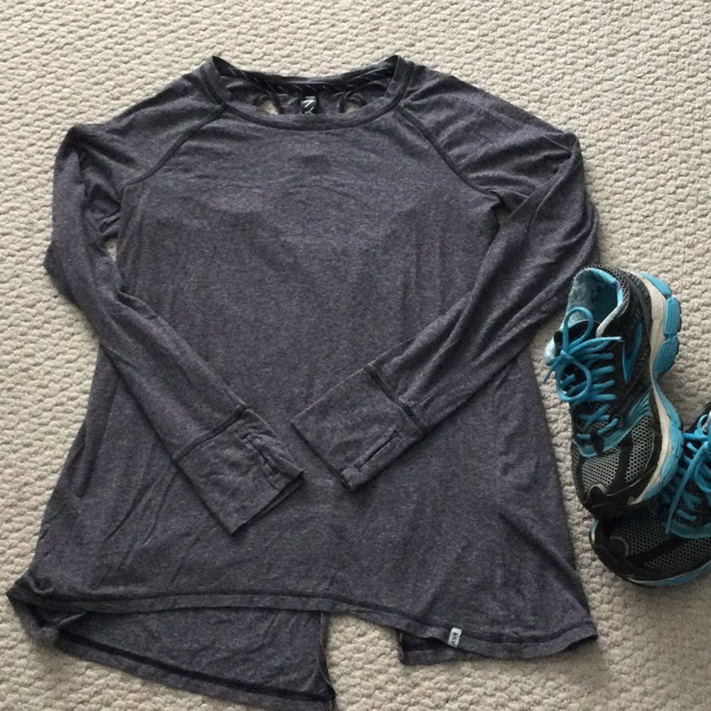 Stylish athleisure wear top size M